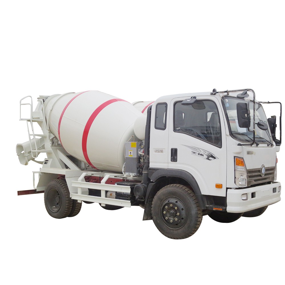 Truk Pengaduk Beton 6 Roda 5m3