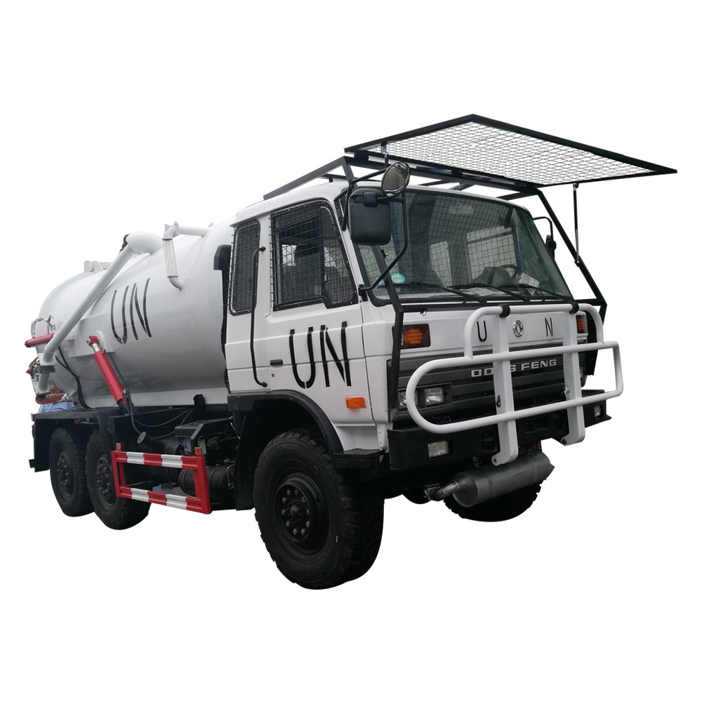Dongfeng 6 * 6 Tangki Limbah Truk